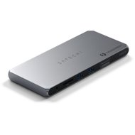 Satechi Thunderbolt 4 Multi-Display Docking Station - EU - Grey (Space Grey) - Docking Station