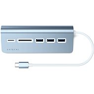 Satechi Aluminium Type-C USB Hub - Blue - Docking Station