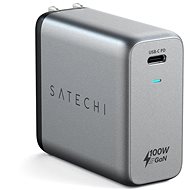 Satechi 100W USB-C PD Wall Charger GaN charging Space Grey - Wall Charger