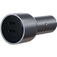 Satechi 40W Dual USB-C PD Car Charger - Silver - Car Charger