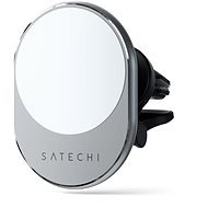 Satechi Magnetic Wireless Car Charger - Silver - Car Charger