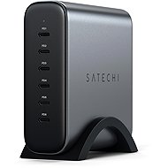 Satechi 200W USB-C 6-PORT Gan Charger Grey - Power Hub