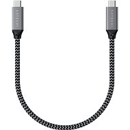Satechi USB4 C-To-C Braided Cable 40 Gbps 25cm - Grey - Data Cable