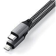 Satechi USB-C to Lightning Short Cable 25cm - Space Grey - Tápkábel