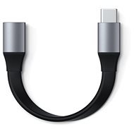 Satechi USB-C Mini Extension Cable - Black - Tápkábel