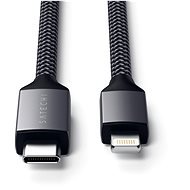 Satechi Type-C to Lightning Charging Cable - Space Grey - Napájecí kabel