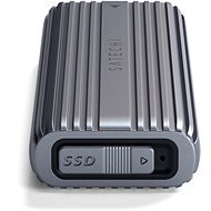 Satechi USB-C NVME & SATA SSD-Gehäuse Grau - Externes Festplattengehäuse