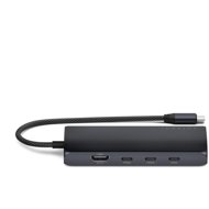 Satechi USB-C MultiPort Adapter 8K with Ethernet V3 - Midnight - Docking Station