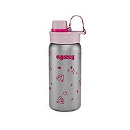 Ergobag Stainless steel bottle, glittery 500ml - Children's Water Bottle