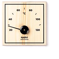NARVI Sauna thermometer, pine - Sauna Thermometer