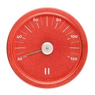 RENTO Sauna thermometer, red aluminium - Sauna Thermometer
