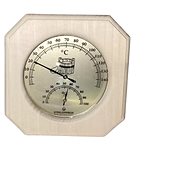 NARVI Sauna thermometer with hygrometer, lime - Sauna Thermometer