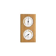 TFA Sauna thermometer with hygrometer, oak - Sauna Thermometer