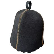 NATUR Sauna cap Black, felt - Sauna Hat
