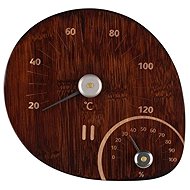 Tammer Brands Oy Rento Sauna thermometer, hygrometer, dark bamboo - Sauna Thermometer