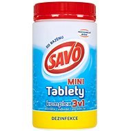 SAVO Chlórové tablety mini komplex 3v1 0,8 kg - Bazénová chémia