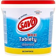 SAVO Chlórové tablety MAXI 4,6 kg - Bazénová chémia