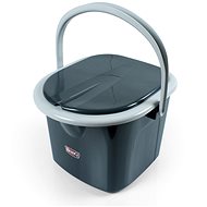 Branq Bucket Toilet 15.5l - Black - Chemical Toilet