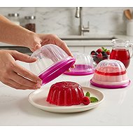 Branq Gelatina - Molds (Bundt) for Pudding/Jellies - 3 pcs - Moulds