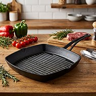 LAVA METAL Cast Iron Grill Pan 26 x 26cm - Pan