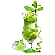 GLASMARK Cocktail glass - 420ml, green base - Glass
