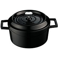 LAVA METAL Cast Iron Pot, Round, 28cm - Black - Pot