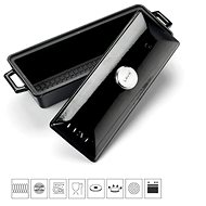 LAVA METAL Cast Iron Terrine - Black - Roasting Pan