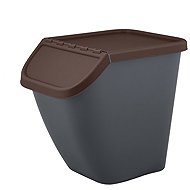 BRANQ Pelican Waste Sorting Bin, 23L, Brown Lid - Rubbish Bin