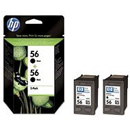 HP C9502AE No. 56 2-pack - Cartridge