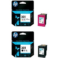  HP CH561EE + CH562EE no. 301  - Cartridge