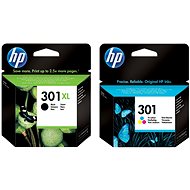 HP HP CH563EE + CH562EE No. 301 Black XL and Colour - Cartridge