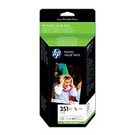 HP Q8848EE Nr. 351XL + kostenlose Fotopapier (140 Stück 10x15cm) - Druckerpatrone