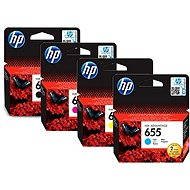 HP č. 655 multipack - cenovo výhodné balenie - Cartridge