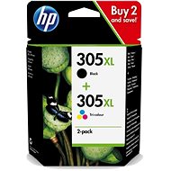 HP 6ZA94AE No. 305XL Multipack, Black + Tri-Colour - Cartridge