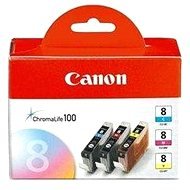 Canon CLI-8 C/M/Y Pack cián, magenta, sárga - Tintapatron
