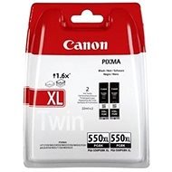 Canon PGI-550 XL BK TWIN bliszter fekete - Tintapatron
