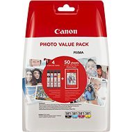 Canon CLI-581 Multipack + fotopapier PP-201 - Cartridge