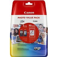 Canon PG-540XL + CL-541XL + Photo Paper GP-501 - Cartridge