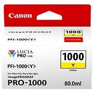 Canon PFI-1000Y sárga - Tintapatron
