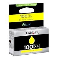 LEXMARK 14N1071E 100XL sárga - Tintapatron