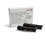 Xerox 106R02782 dualpack fekete - Toner