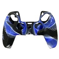 PS5 Shell Blue Black - Fernbedienung-Schutzhülle