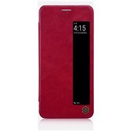 Nillkin Qin S-View a Huawei P20 Pro Red-hez - Mobiltelefon tok
