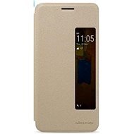 Nillkin Sparkle S-View pre Huawei P20 Gold - Puzdro na mobil