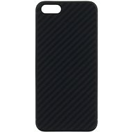 Nylkin Synthetic Fiber Carbon Black for iPhone 5 / 5S / SE - Phone Cover