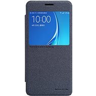 Nillkin Sparkle Series Leather Case for Samsung J5 2016 J510 Galaxy Black - Phone Case