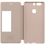 Nillkin Sparkle S-View Gold for Huawei Ascend P9 Plus - Phone Case