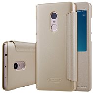 Nillkin Sparkle S-View Gold for Xiaomi Redmi Note 4 - Phone Case