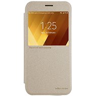 Nillkin Sparkle S-View Gold for Samsung A320 Galaxy A3 2017 - Phone Case