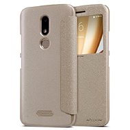 Nillkin Sparkle Folio Gold for Lenovo Moto G5 - Phone Case
